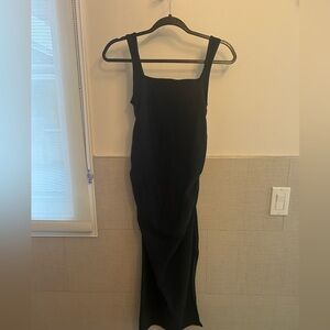 Beyond Yoga Maternity Black Dress